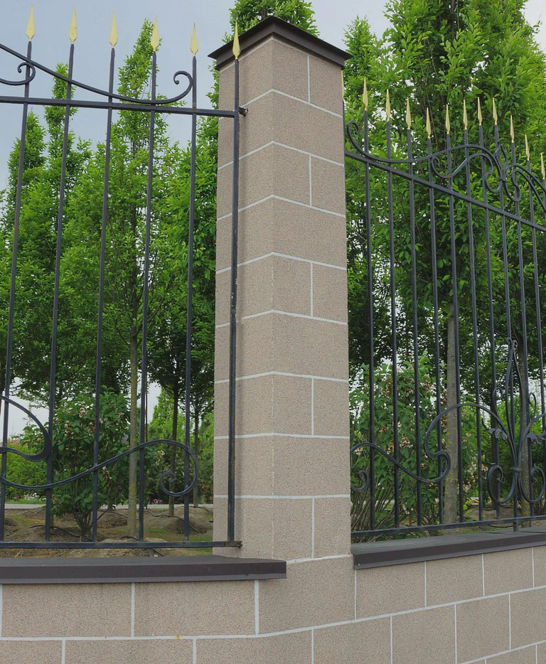 Bloczki ogrodzeniowe