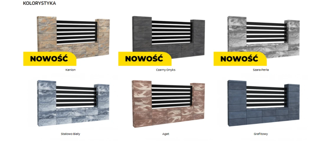 Kolorystyka Styrobud