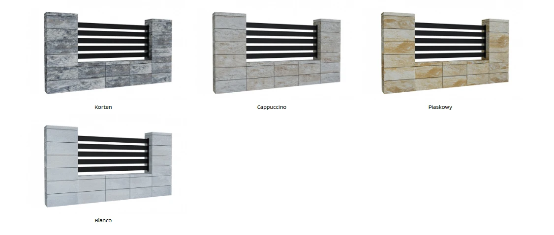 Styrobud kolorystyka